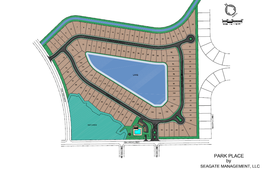 Park Place site map - Palm Coast - GoToby.com